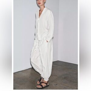 100% Linen pants ZARA
